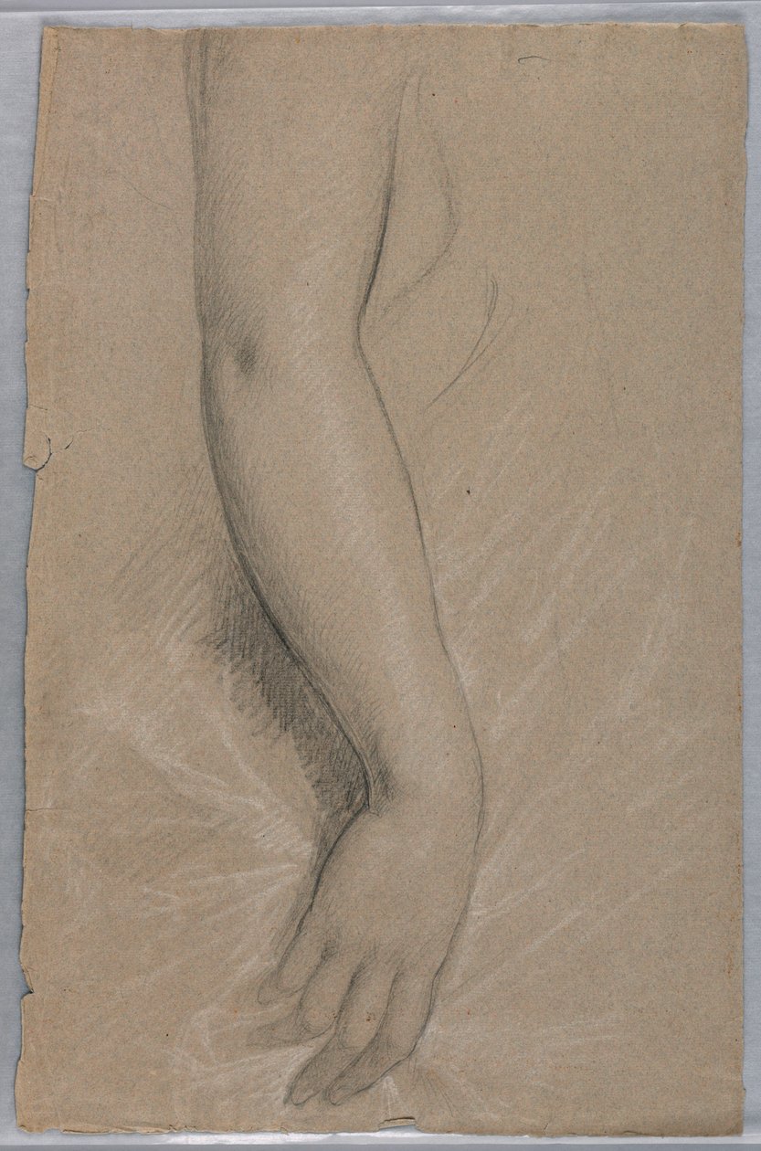 Tekening, Mrs. Rutherford B Hayes, 1880 door Daniel Huntington