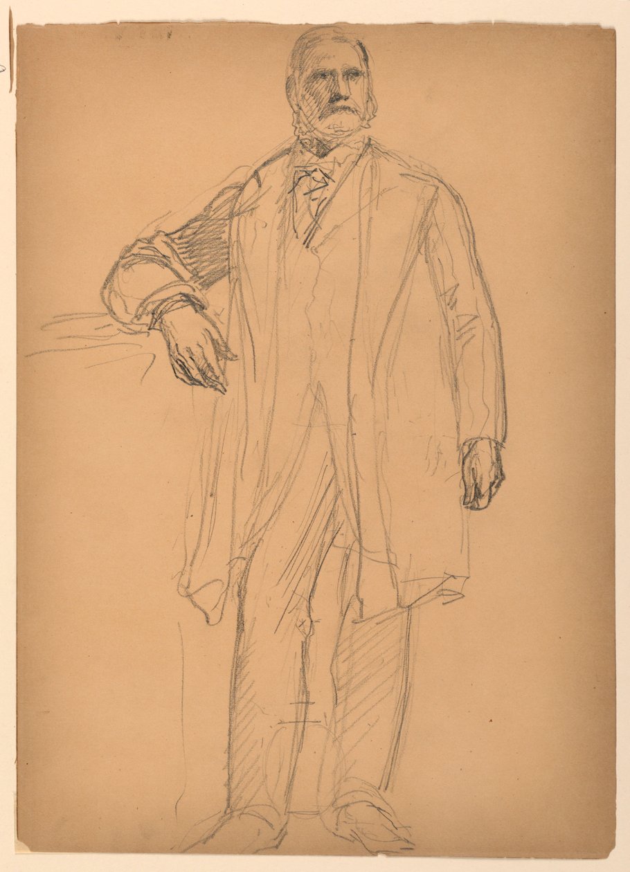 Tekening, President Chester Alan Ar, juni 1886 door Daniel Huntington