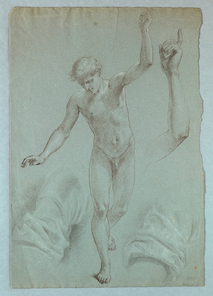 Tekening, Studie voor "Mercy