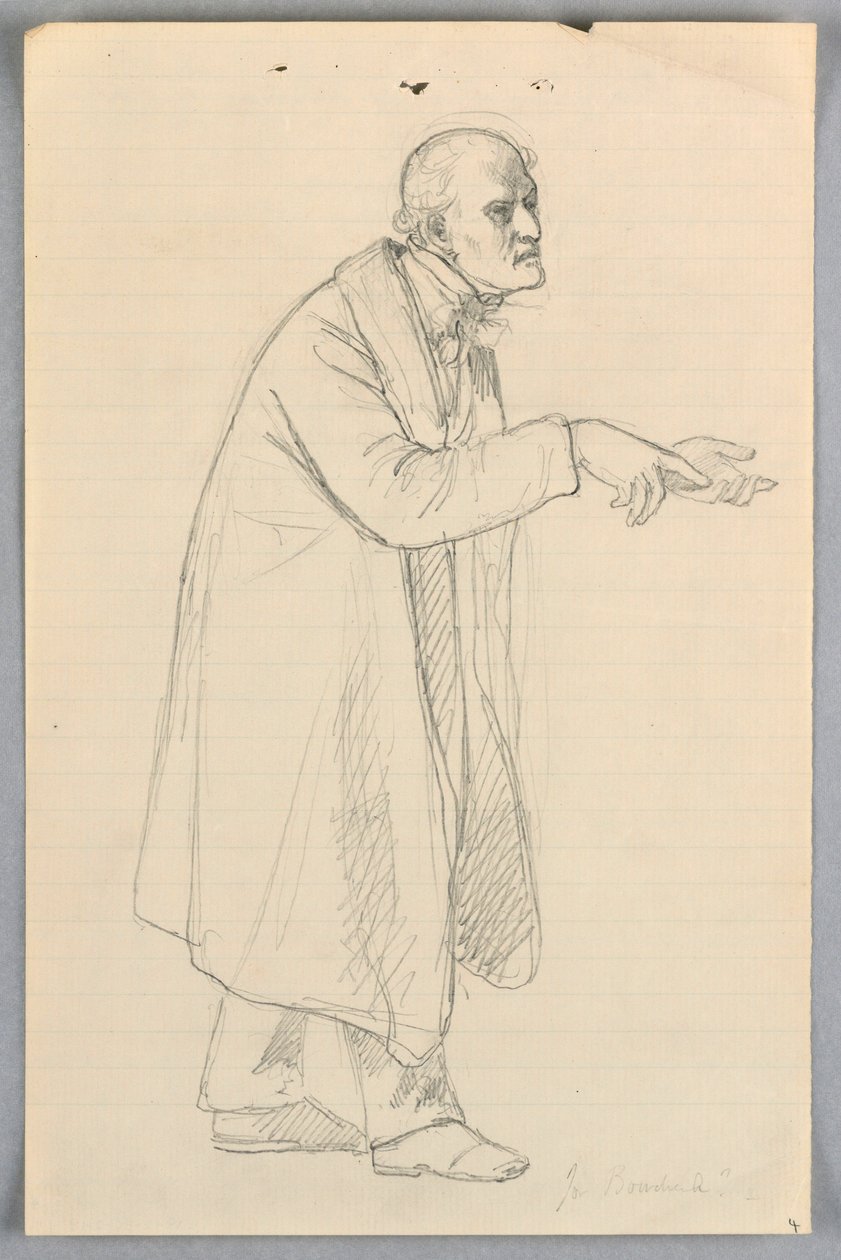 Tekening, Studie voor "Wetenschappelijke Groep", 1858 door Daniel Huntington