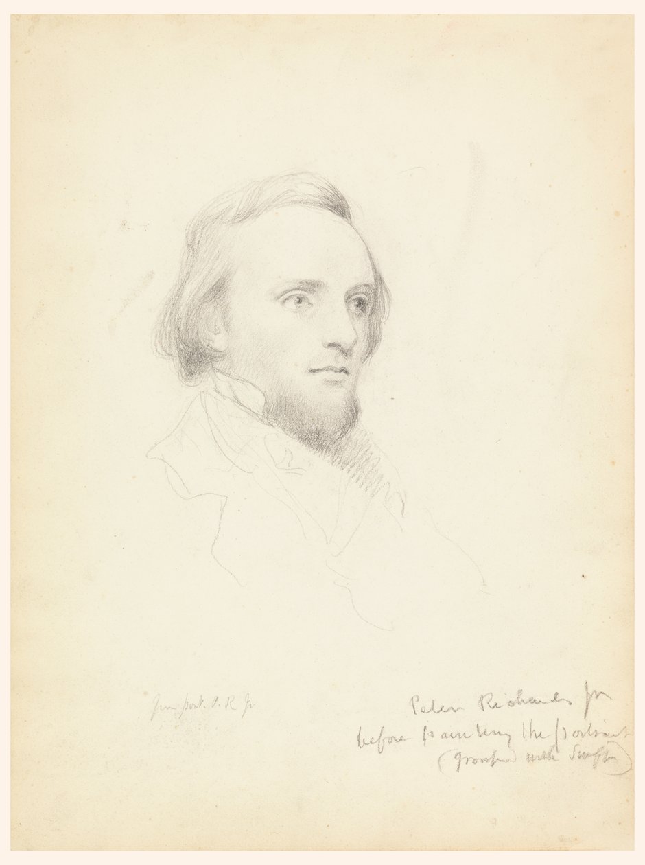 Schets van Peter Richards