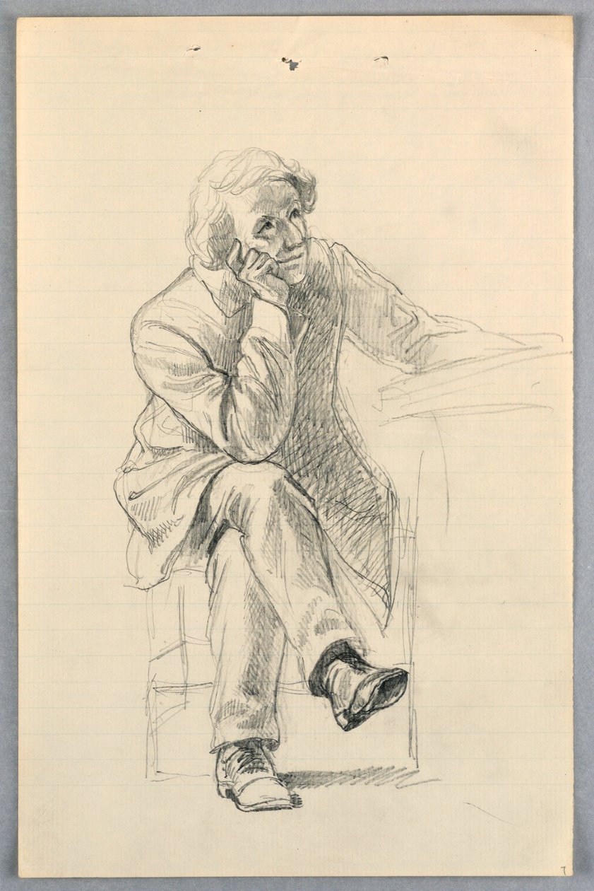 Studie voor "Wetenschappelijke Groep" door Daniel Huntington
