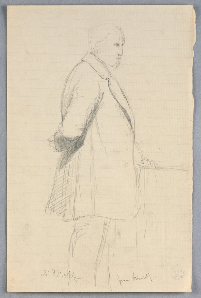 Studie van Dr. Mott voor "Wetenschappelijke Groep" door Daniel Huntington