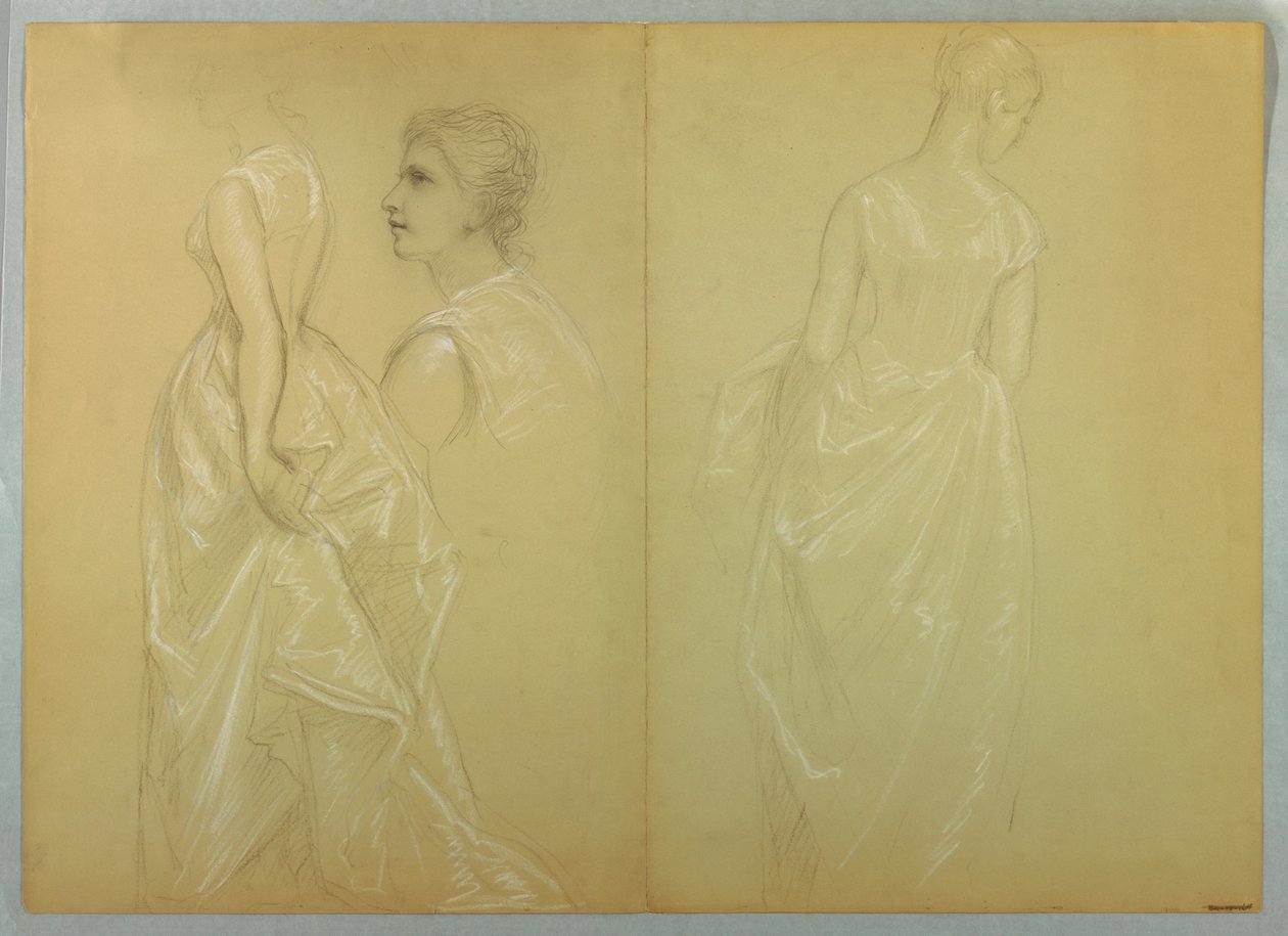 Studie van Mevrouw Winthrop voor "Lady Washington