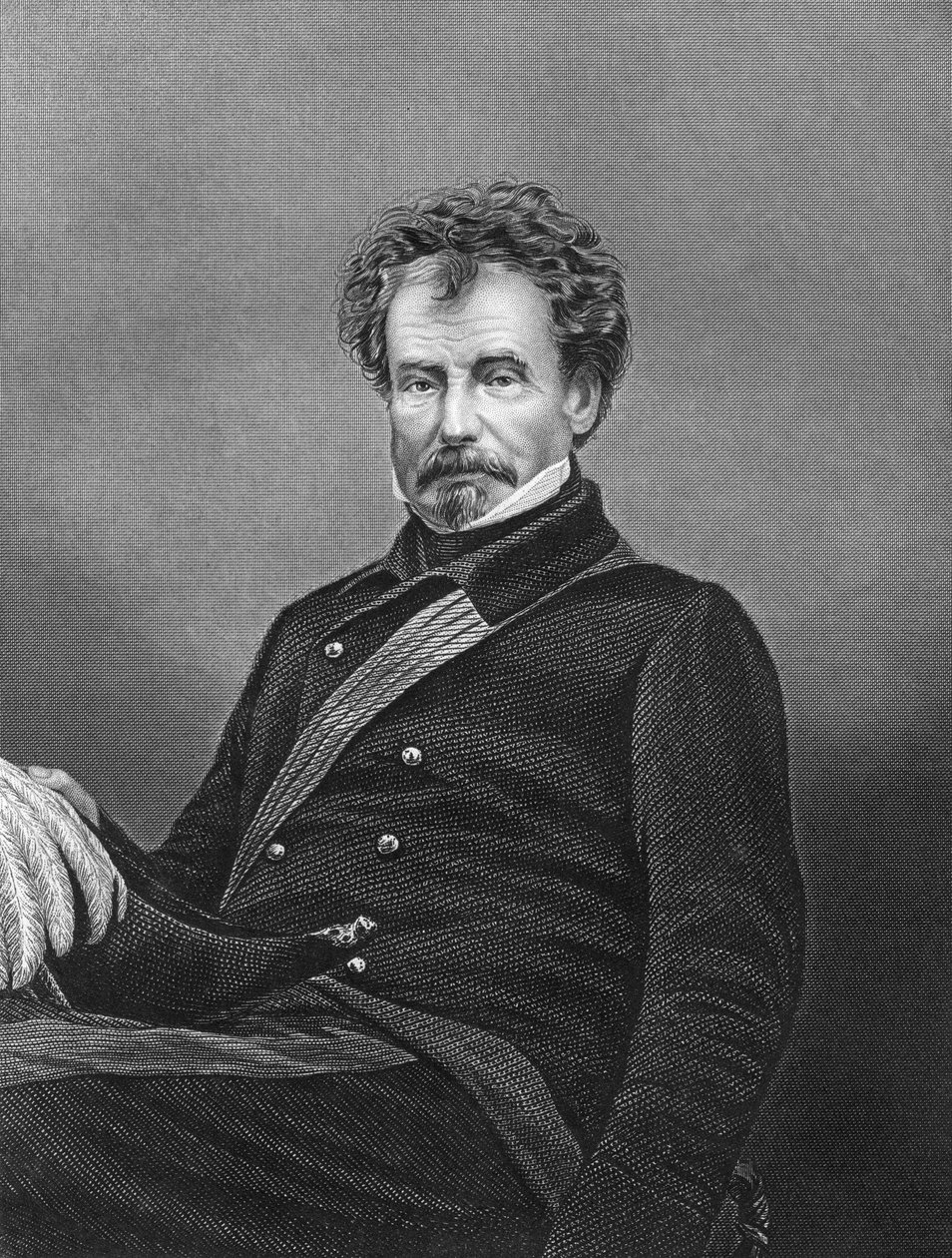 Sir Colin Campbell, opperbevelhebber van de strijdkrachten van India, ca. 1860 door Daniel John Pound
