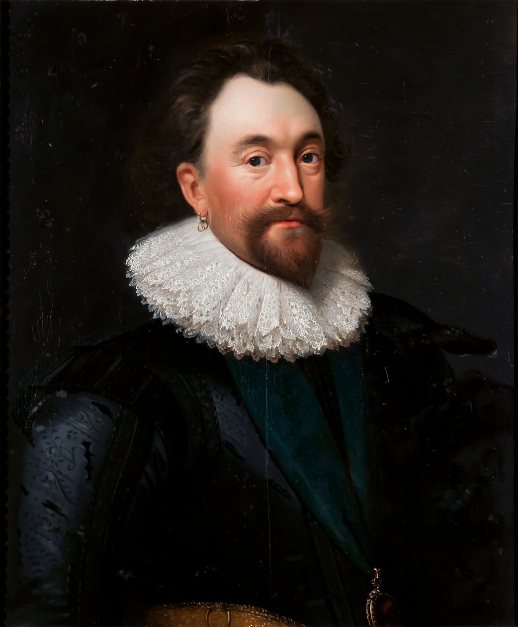 Portret van William Herbert, 3e Graaf van Pembroke, ca. 1620-30 door Daniel Mytens