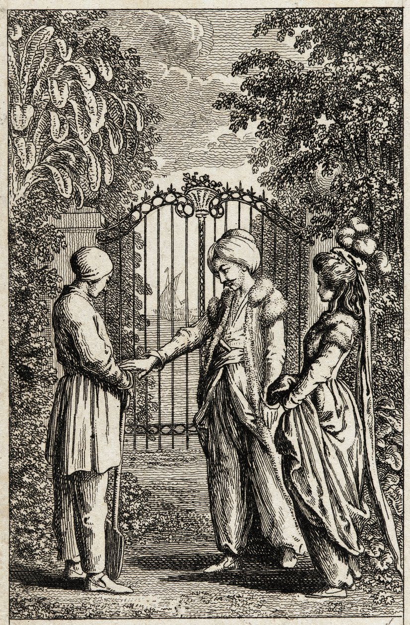 Adelheim van Veltheim door Daniel Nikolaus Chodowiecki