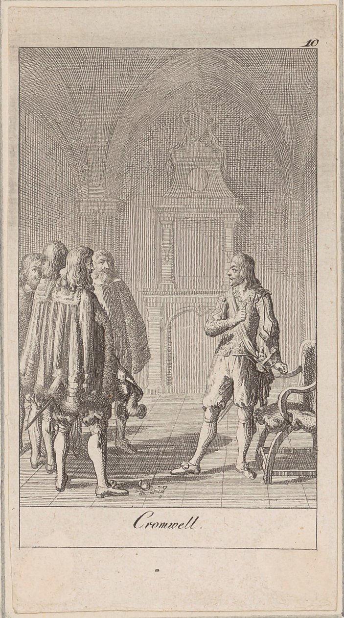 Blad 10 bij "Oude, middeleeuwse en moderne geschiedenis" door Daniel Nikolaus Chodowiecki