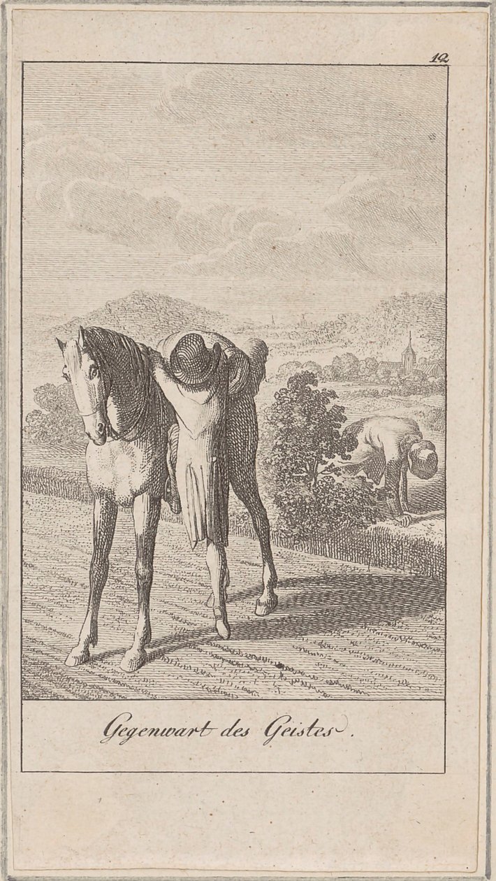 Blad 12 bij "Oude, middeleeuwse en moderne geschiedenis" door Daniel Nikolaus Chodowiecki