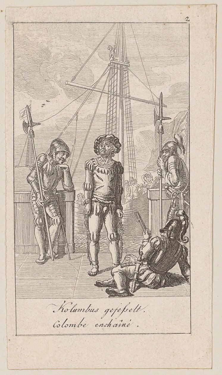 Blad 2 bij “Oude, middeleeuwse en moderne geschiedenis” door Daniel Nikolaus Chodowiecki
