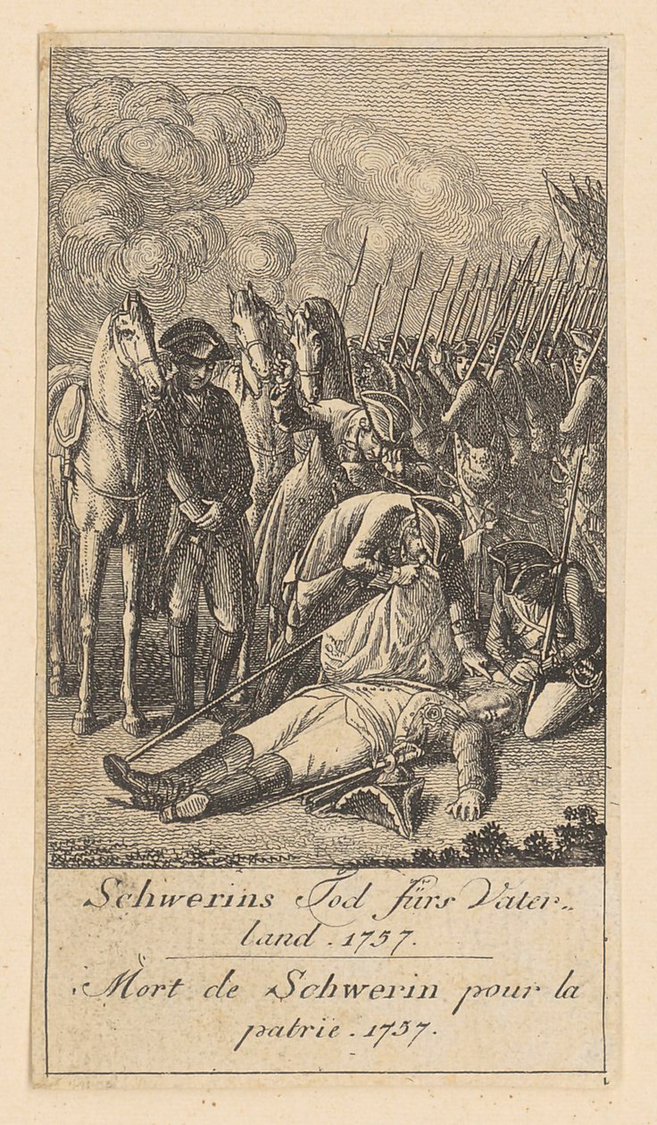 Blad 5 van de „Brandenburgse oorlogstaferelen“ door Daniel Nikolaus Chodowiecki