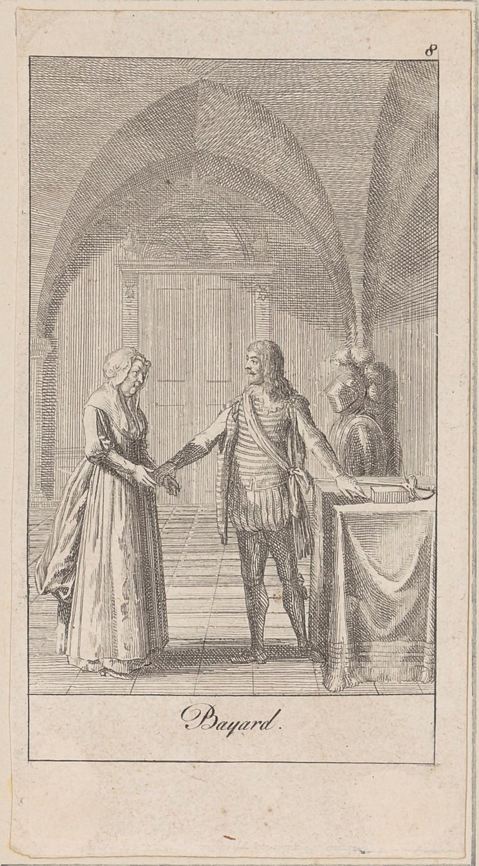 Plaat 8 bij “Oude, middeleeuwse en moderne geschiedenis” door Daniel Nikolaus Chodowiecki