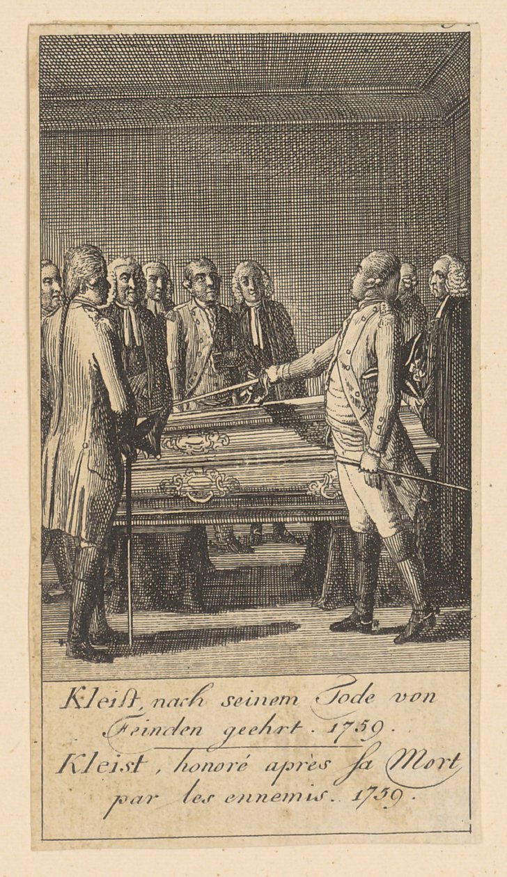 Blad 9 van de “Brandenburgse oorlogstaferelen” door Daniel Nikolaus Chodowiecki