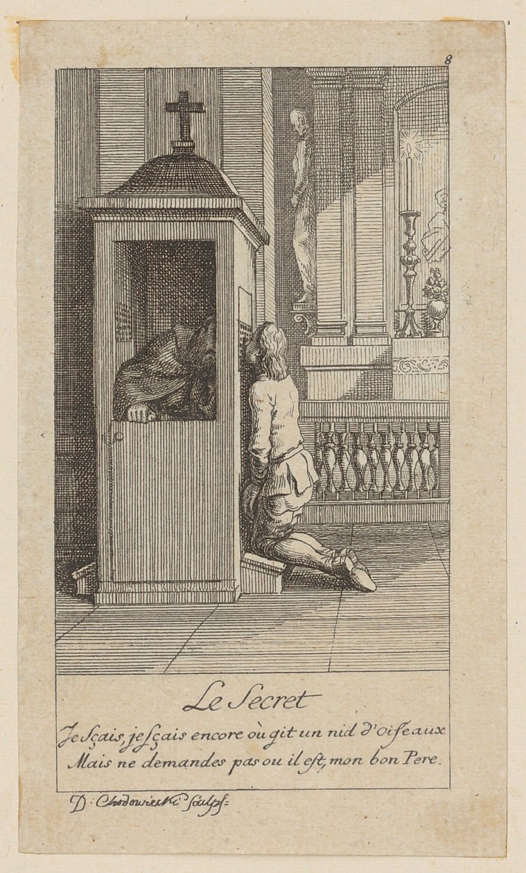 Faustin door Daniel Nikolaus Chodowiecki