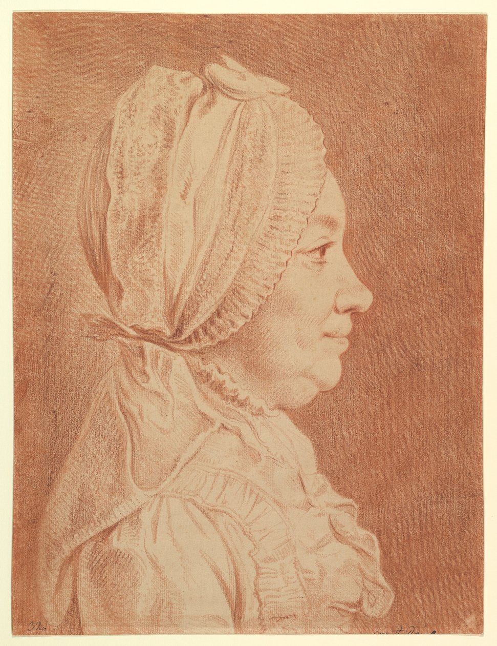 Portret van de vrouw van de kunstenaar door Daniel Nikolaus Chodowiecki