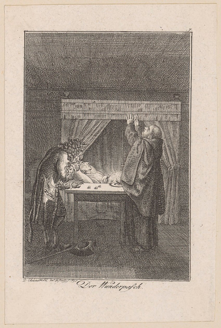 Wonderpasen door Daniel Nikolaus Chodowiecki