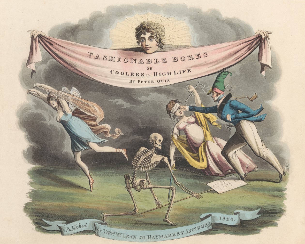 Modieuze Vervelingen, of Koelers in het Hoge Leven door Daniel Thomas Egerton