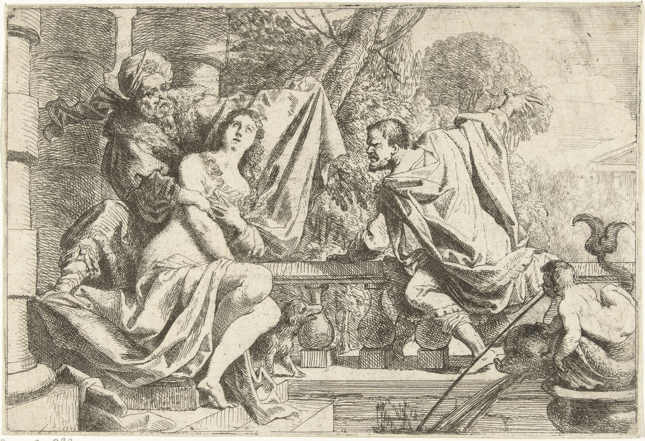 Suzanna en de ouderlingen door Daniel van den Dyck