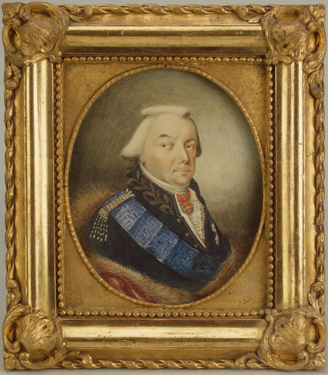 Portret van prins Nikolai Borisovich Yusupov 1750-1831, 1790s door Danila Grigoryevich Zhernovoi