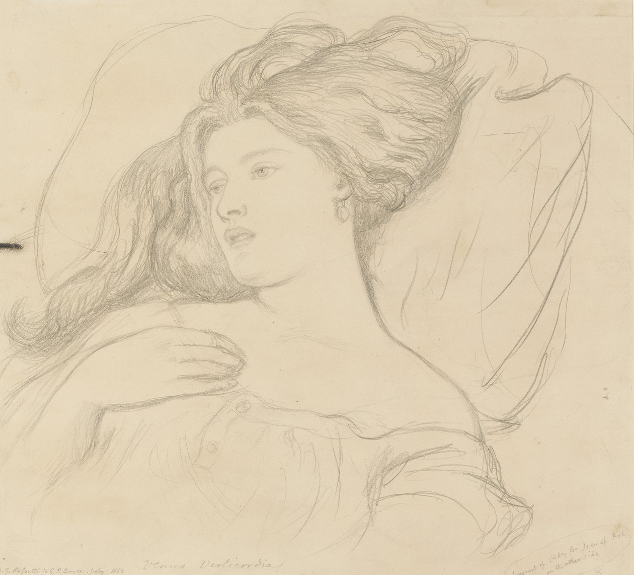 Fanny Cornforth, studie voor 