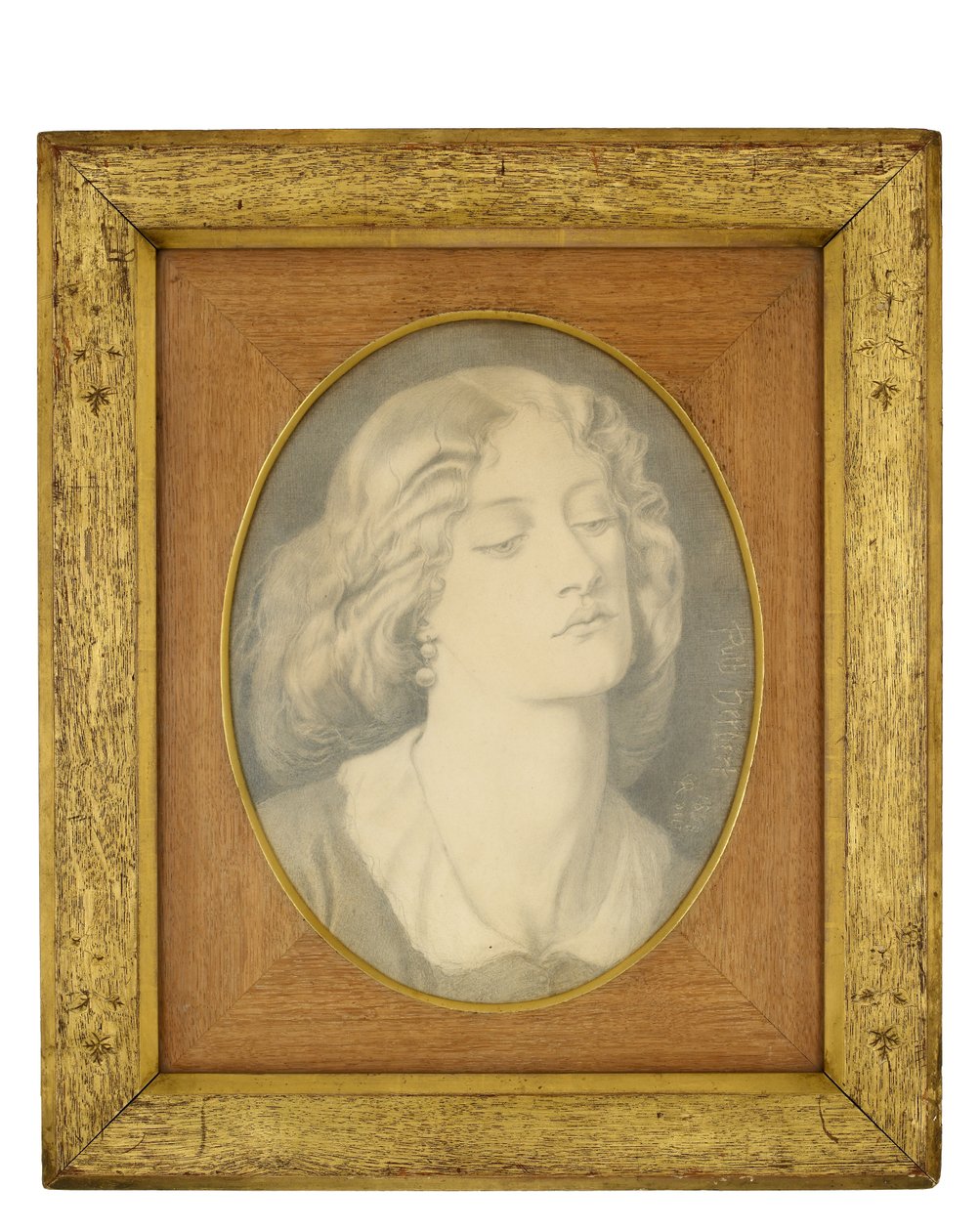 Louisa Ruth Herbert door Dante Gabriel Charles Rossetti
