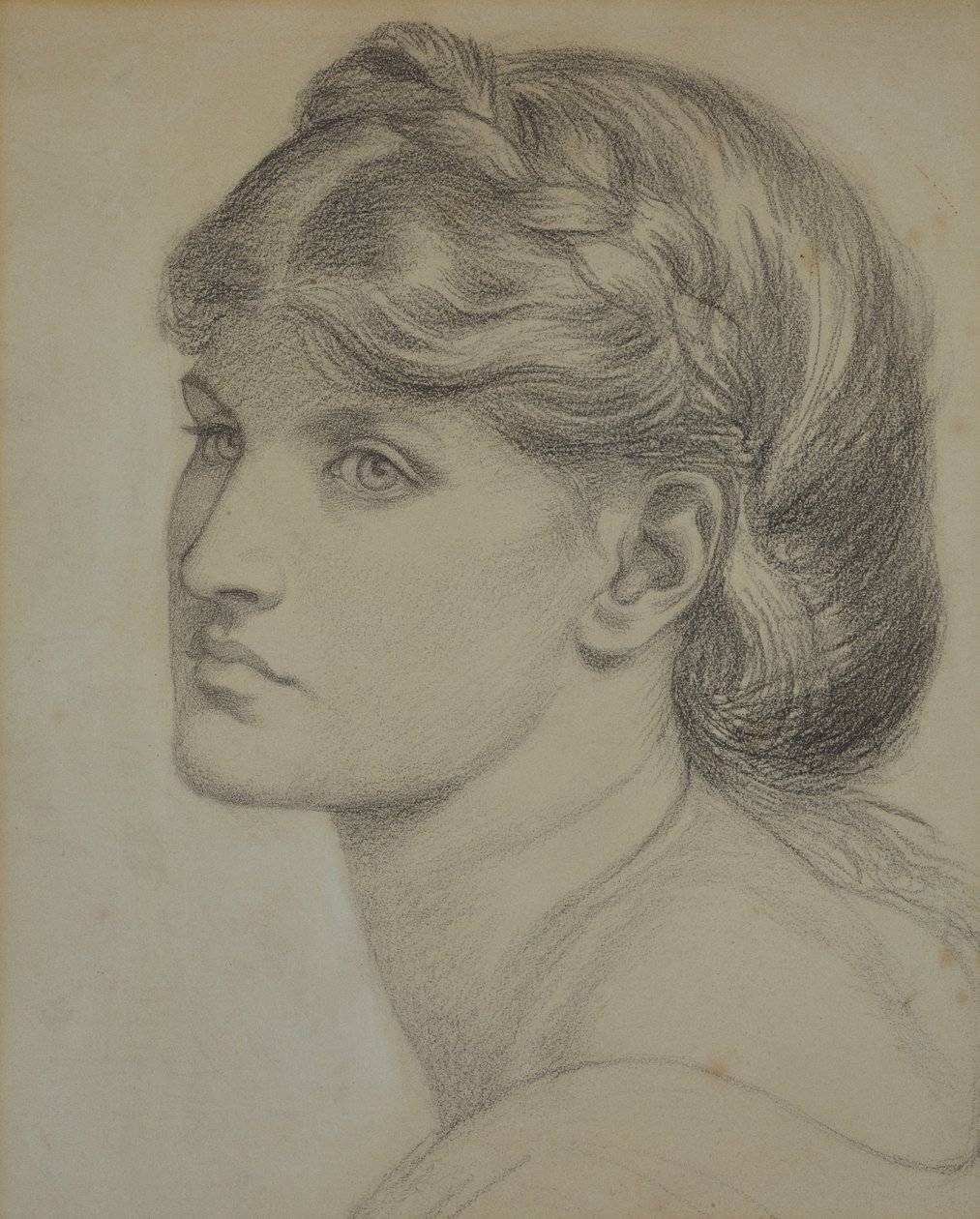 Portret van Alexa Wilding, een studie voor 