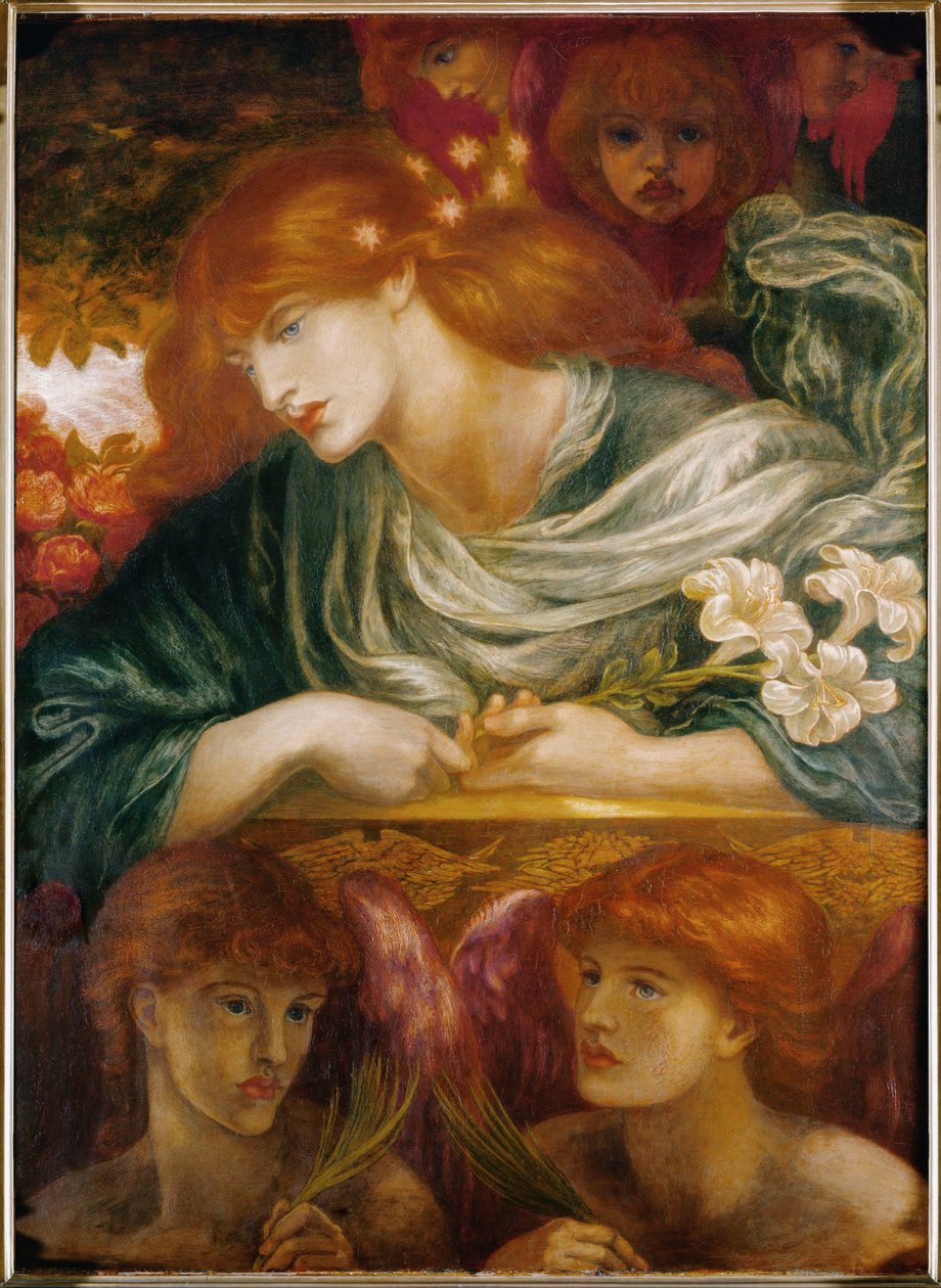 De gezegende Damozel door Dante Gabriel Charles Rossetti