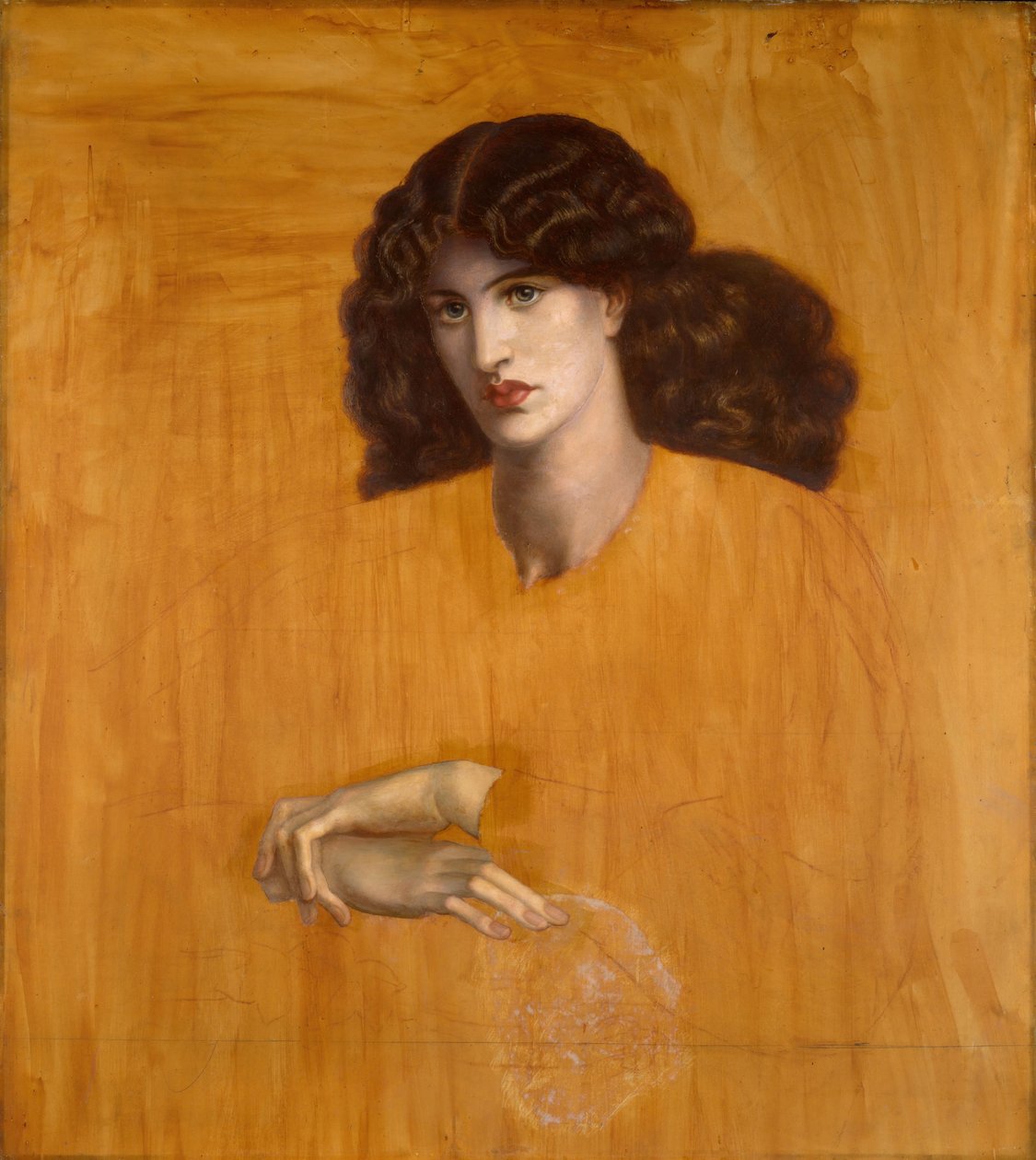 La Donna Della Finestra [De Dame van Medelijden], 1881 door Dante Gabriel Rossetti
