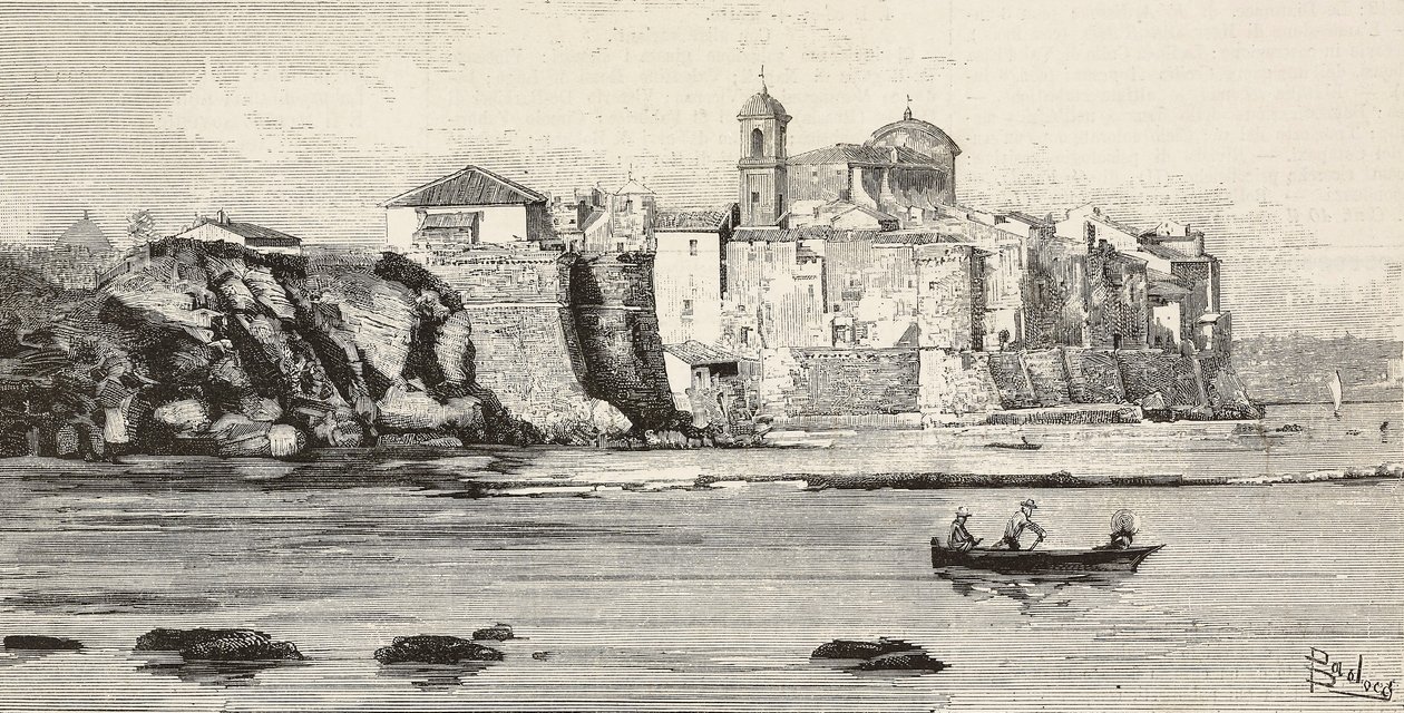 Uitzicht op Nettuno, Italië door Dante Paolocci