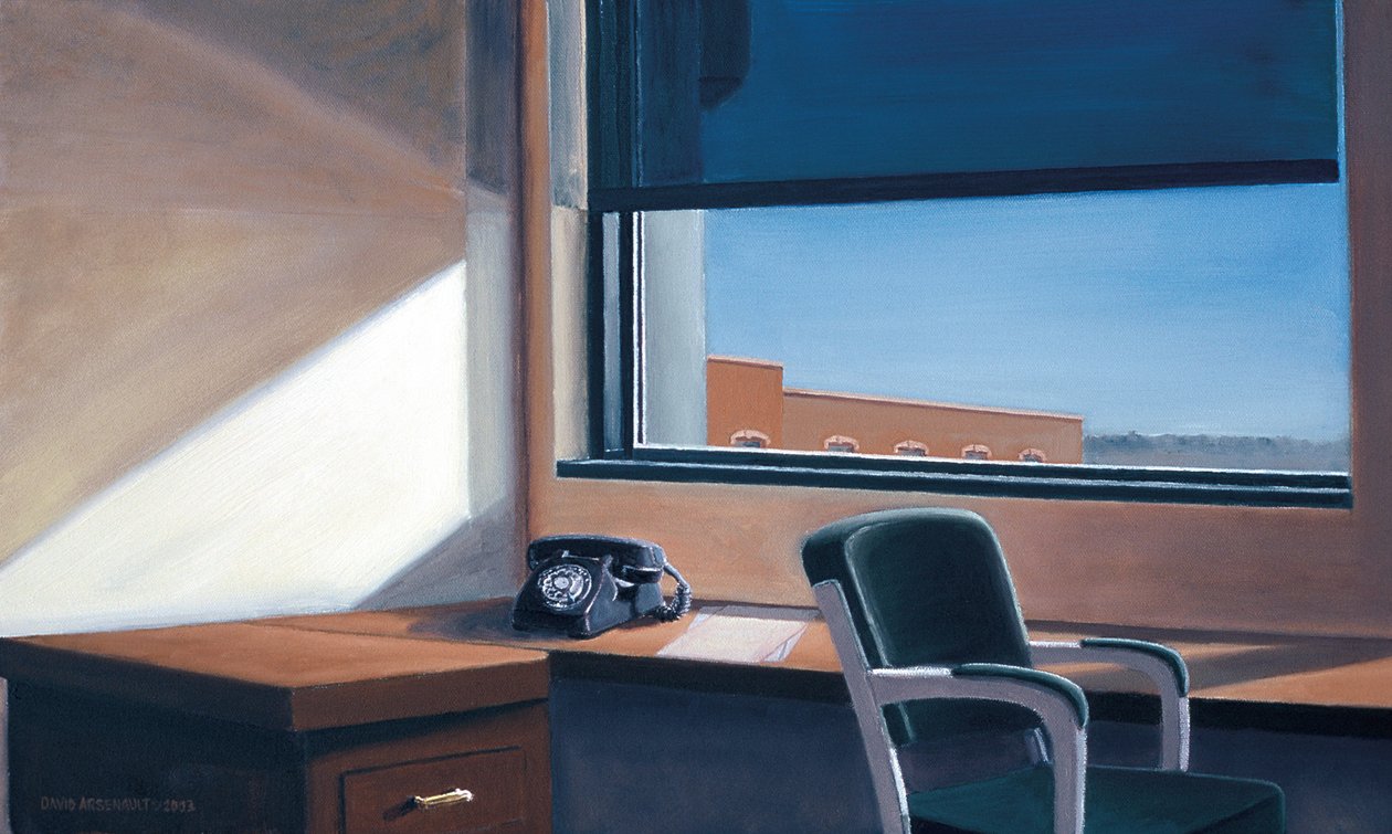 Terug aan het werk, 2003 door David Arsenault