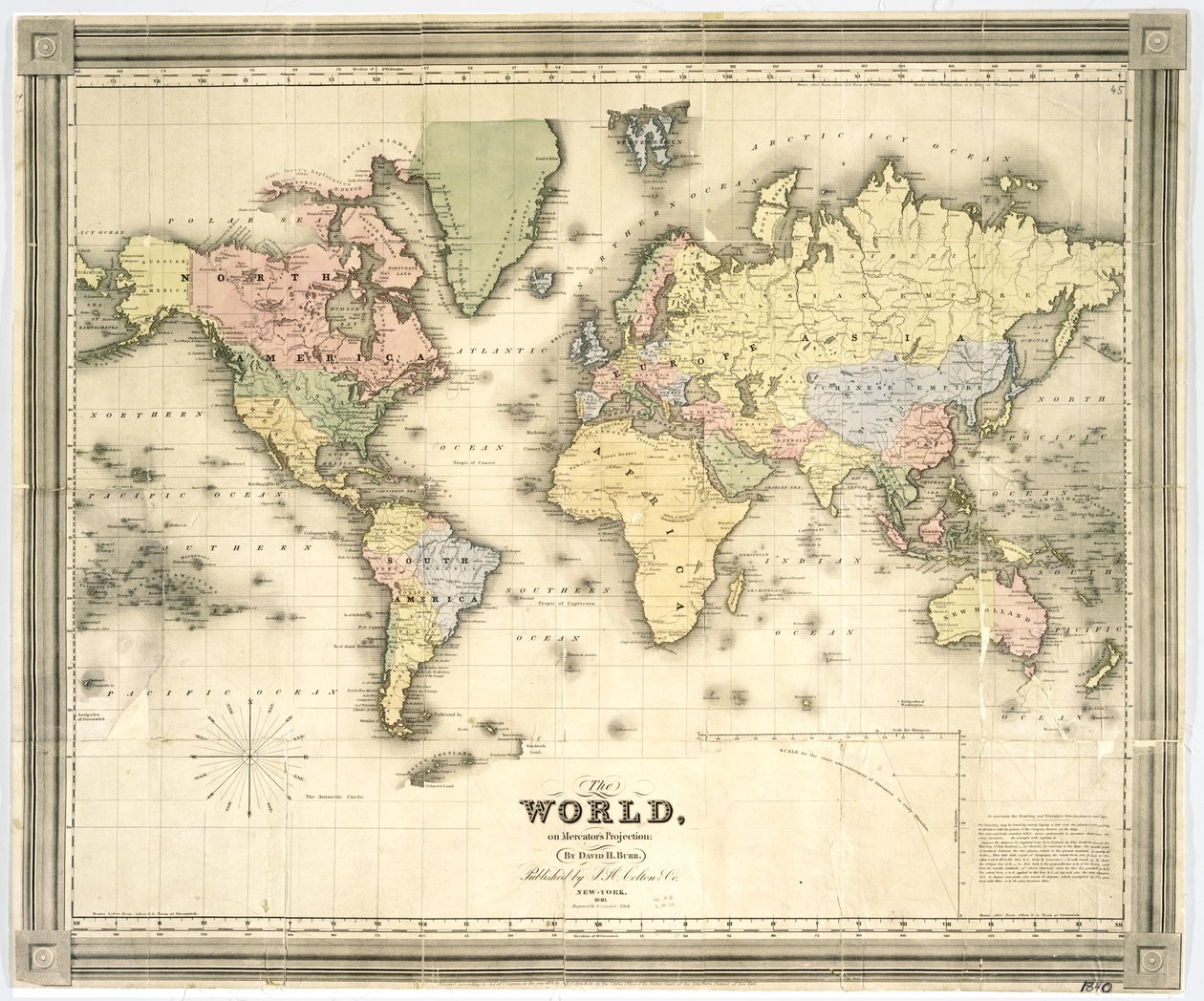 De wereld op Mercator