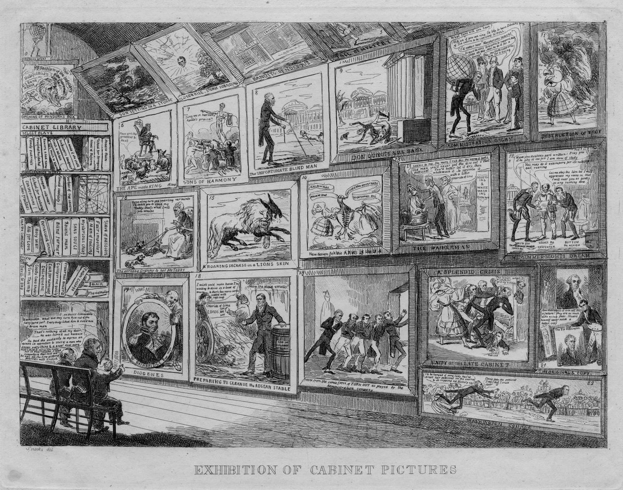 Tentoonstelling van kabinetfoto