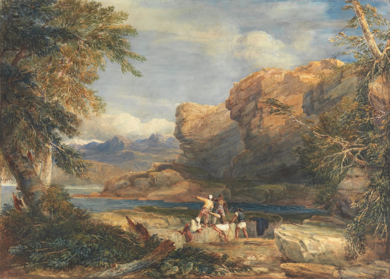Piraten Eiland door David Cox