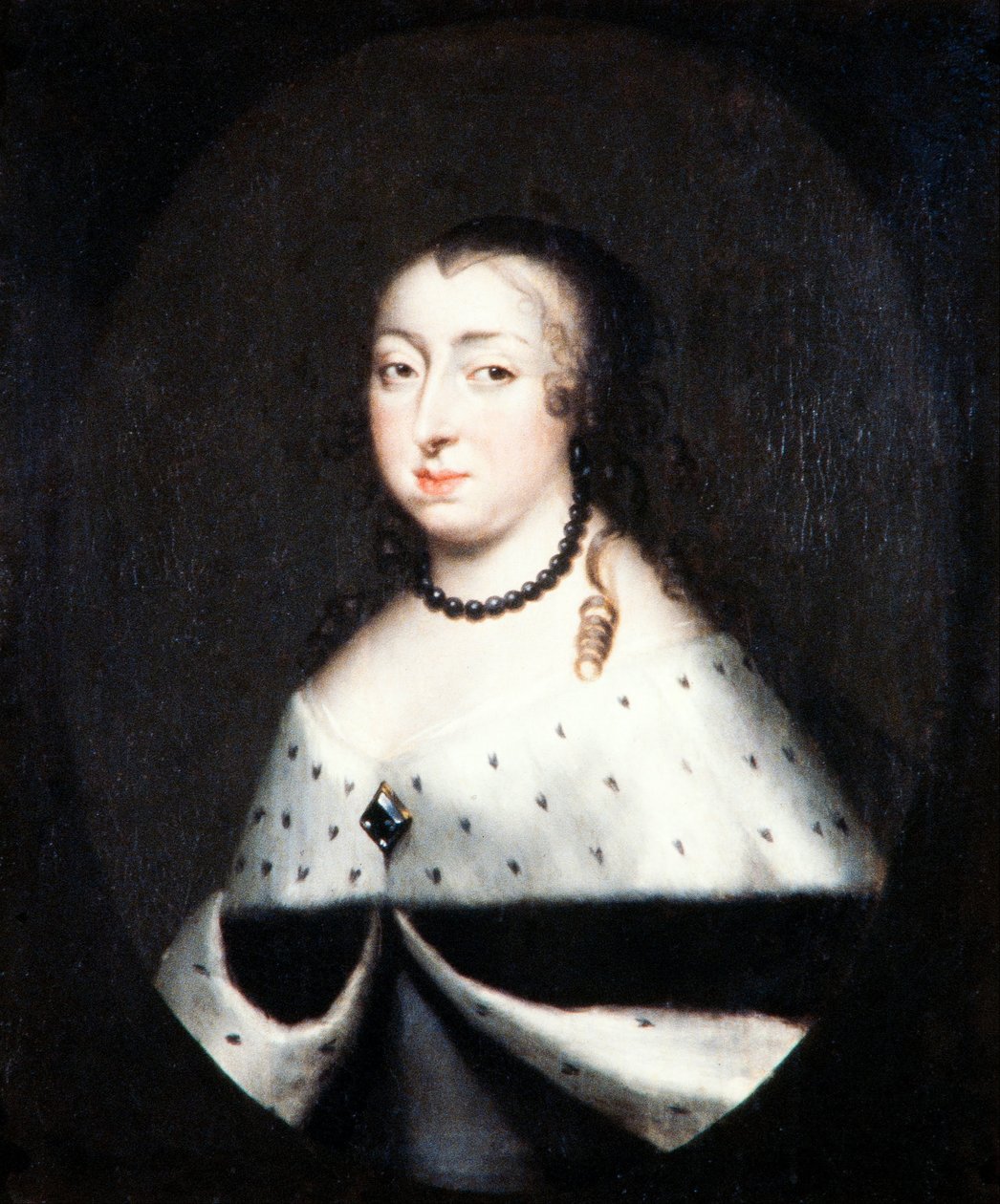 Hedvig Eleonora, Koningin-Weduwe van Zweden 1660-1719 door David Klöcker Ehrenstrahl