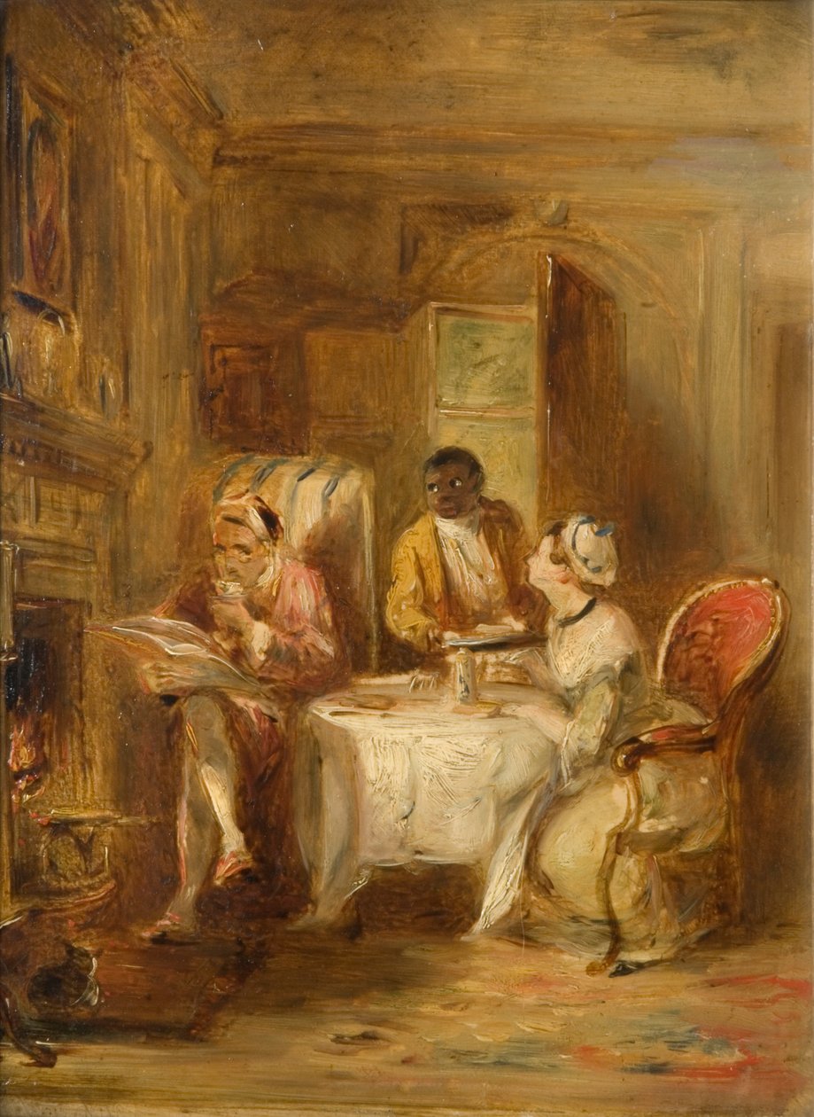 Het ontbijt van de zieke door David Wilkie