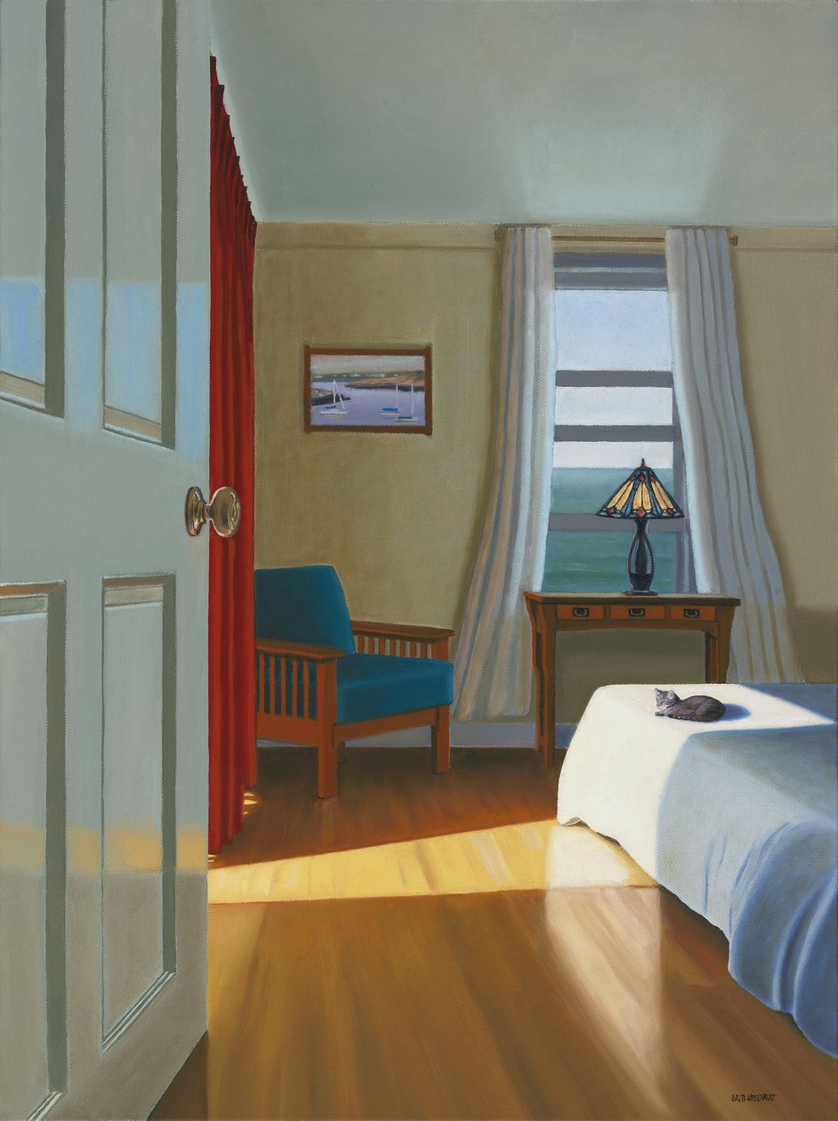 Sea Breeze, 2019 (olieverf op doek) door David Arsenault