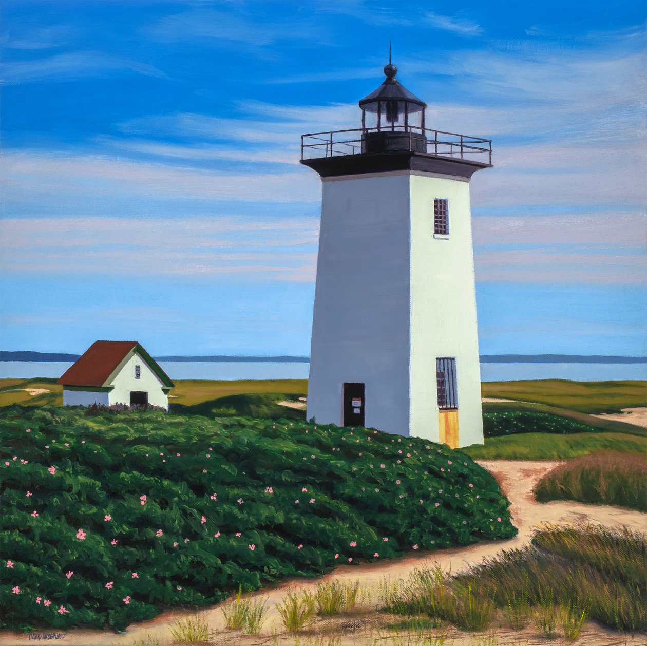 Twenty Year Walk, 2019 (olieverf op doek) door David Arsenault