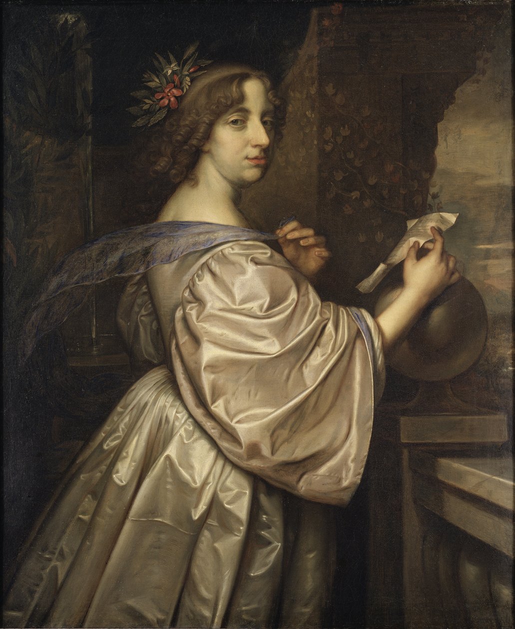 Portret van Koningin Christina van Zweden (1626-1689) door David Beck