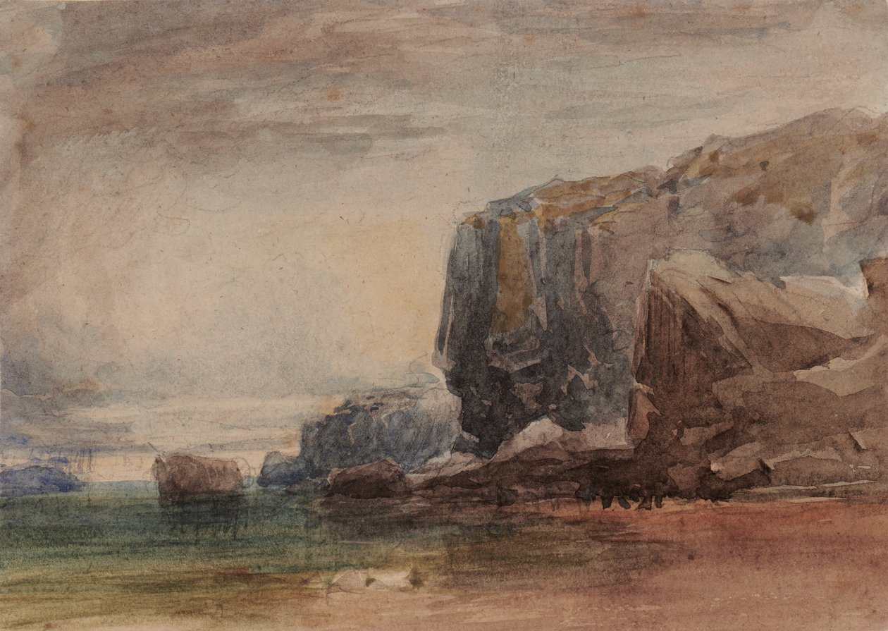 Kustscène (nr. 1 tijdelijk) door David Cox