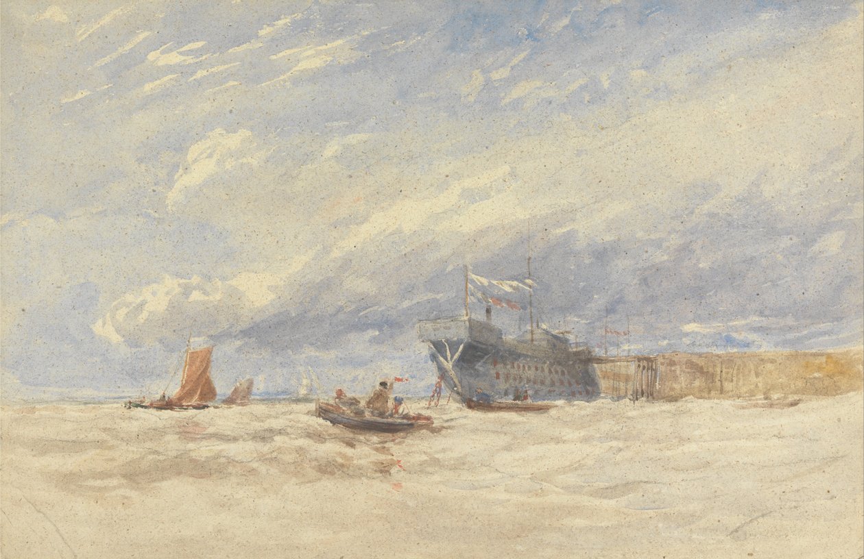 Op de Medway door David Cox