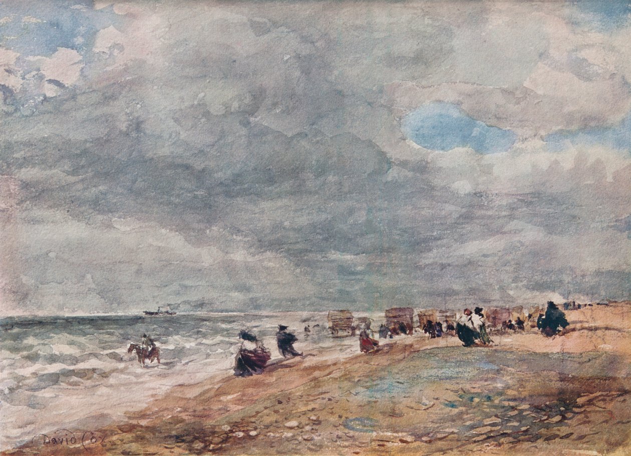 Rhyl Sands, ca. 1850 door David Cox the elder