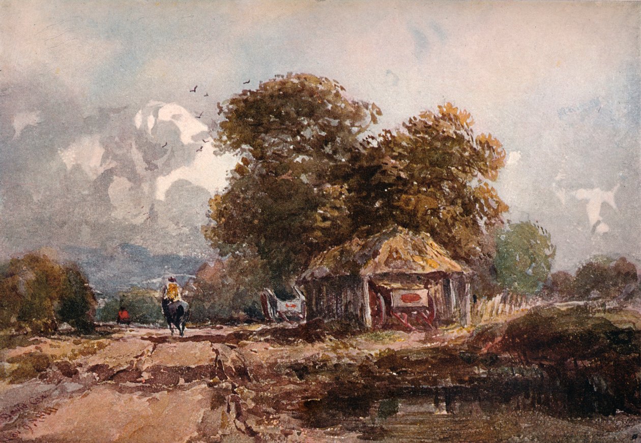 De Karthut, 1841 door David Cox the elder