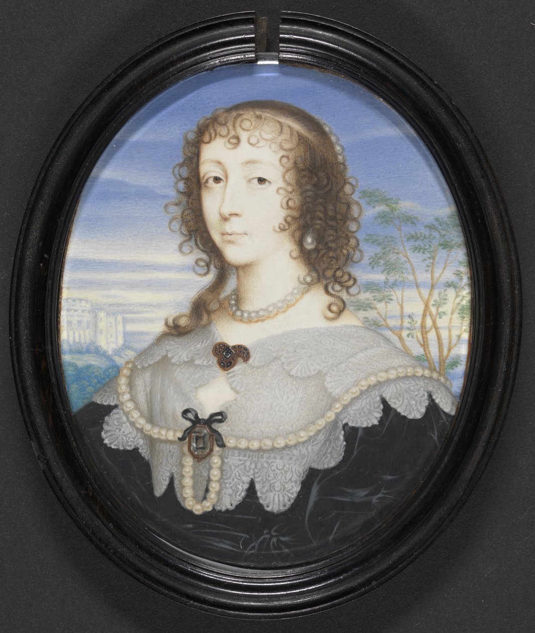 Koningin Henrietta Maria door David Des Granges