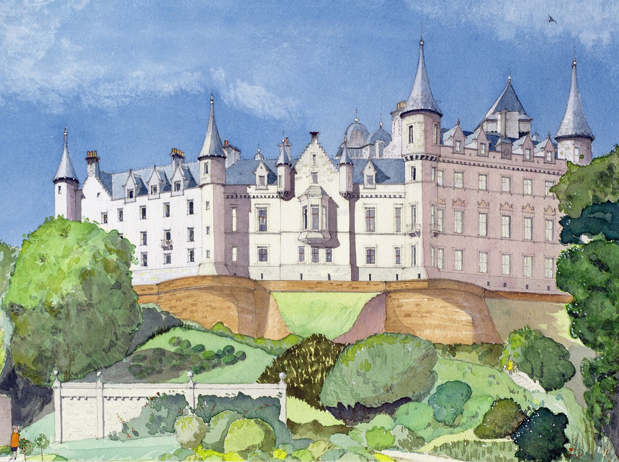 Dunrobin Castle, 1996 door David Herbert