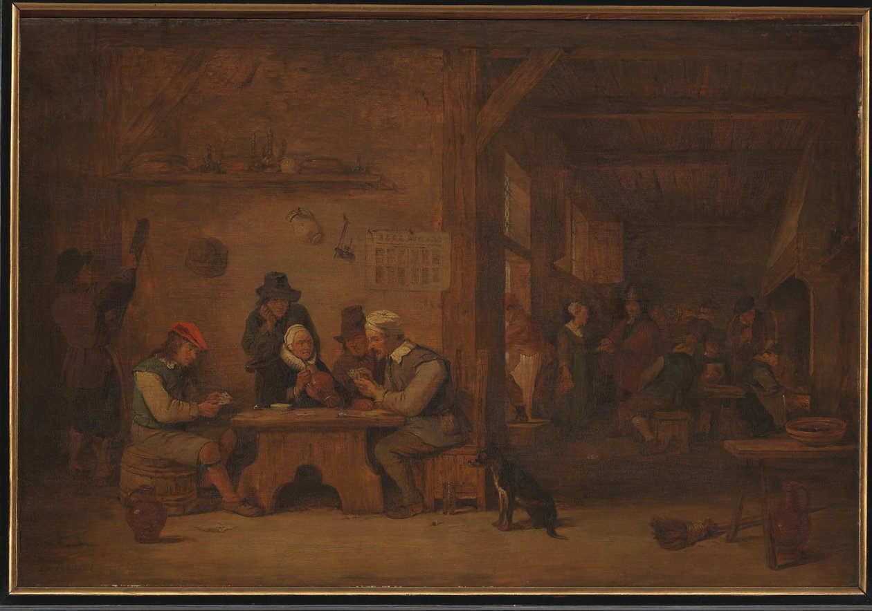 Interieur van een Herberg door David I Teniers