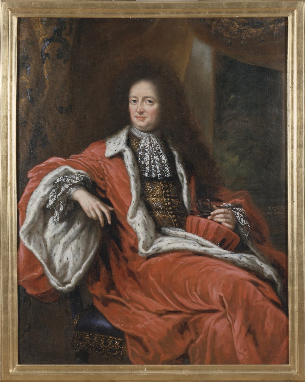 Fabian Wrede, 1641-1712 door David Klöcker Ehrenstrahl