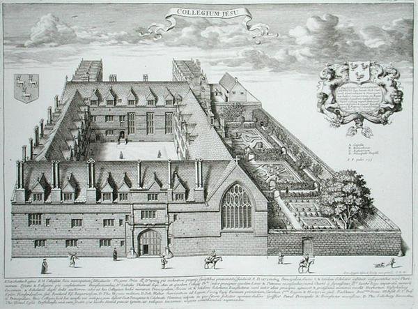 Jesus College, Oxford, uit 