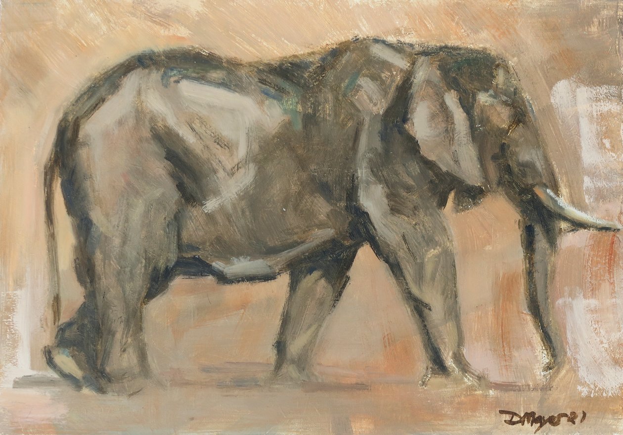 Stierolifant, 2019 door David Mayer
