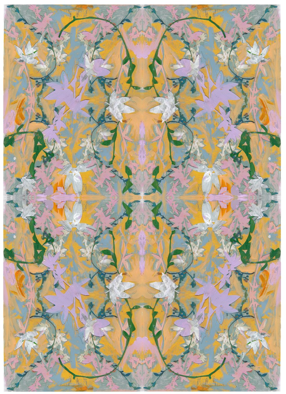 Botanische Collage #4, 2017 door David McConochie