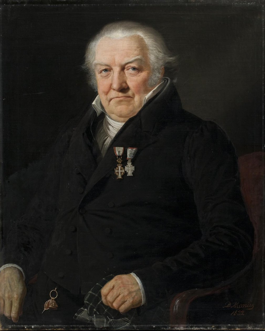 Professor, dr. med. J.D. Herholdt door David Monies